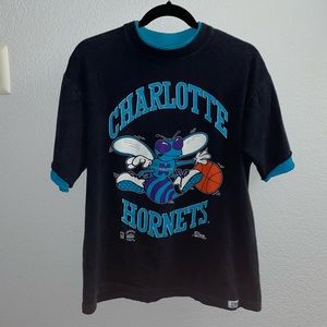 Vintage 90s Charlotte Hornets Salem T shirt
